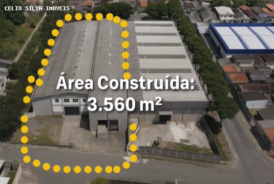 Depósito-Galpão, 3560 m² - Foto 1