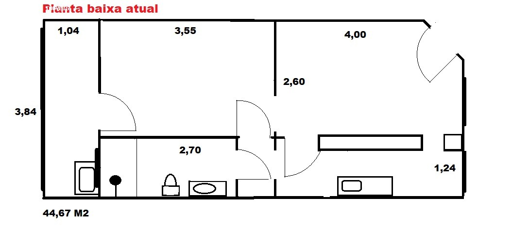 Apartamento, 1 quarto - Foto 2